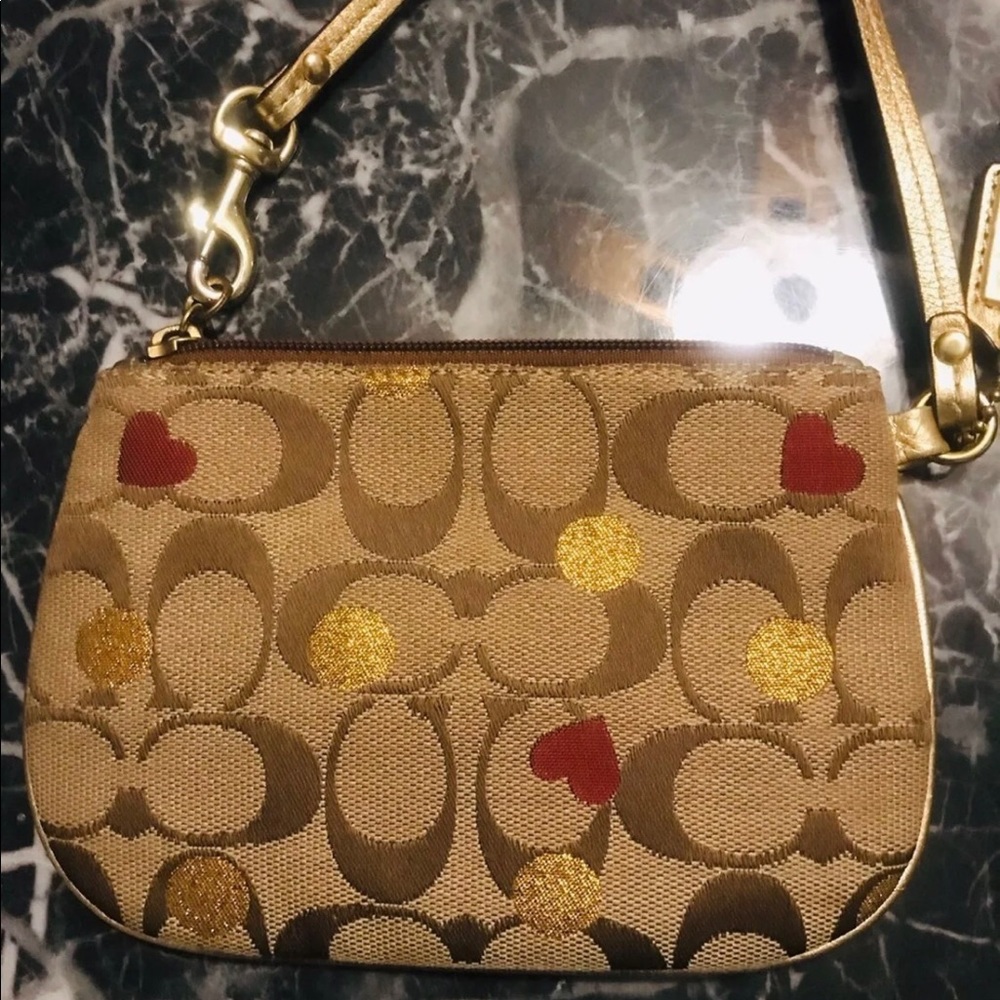 Coach wristlet